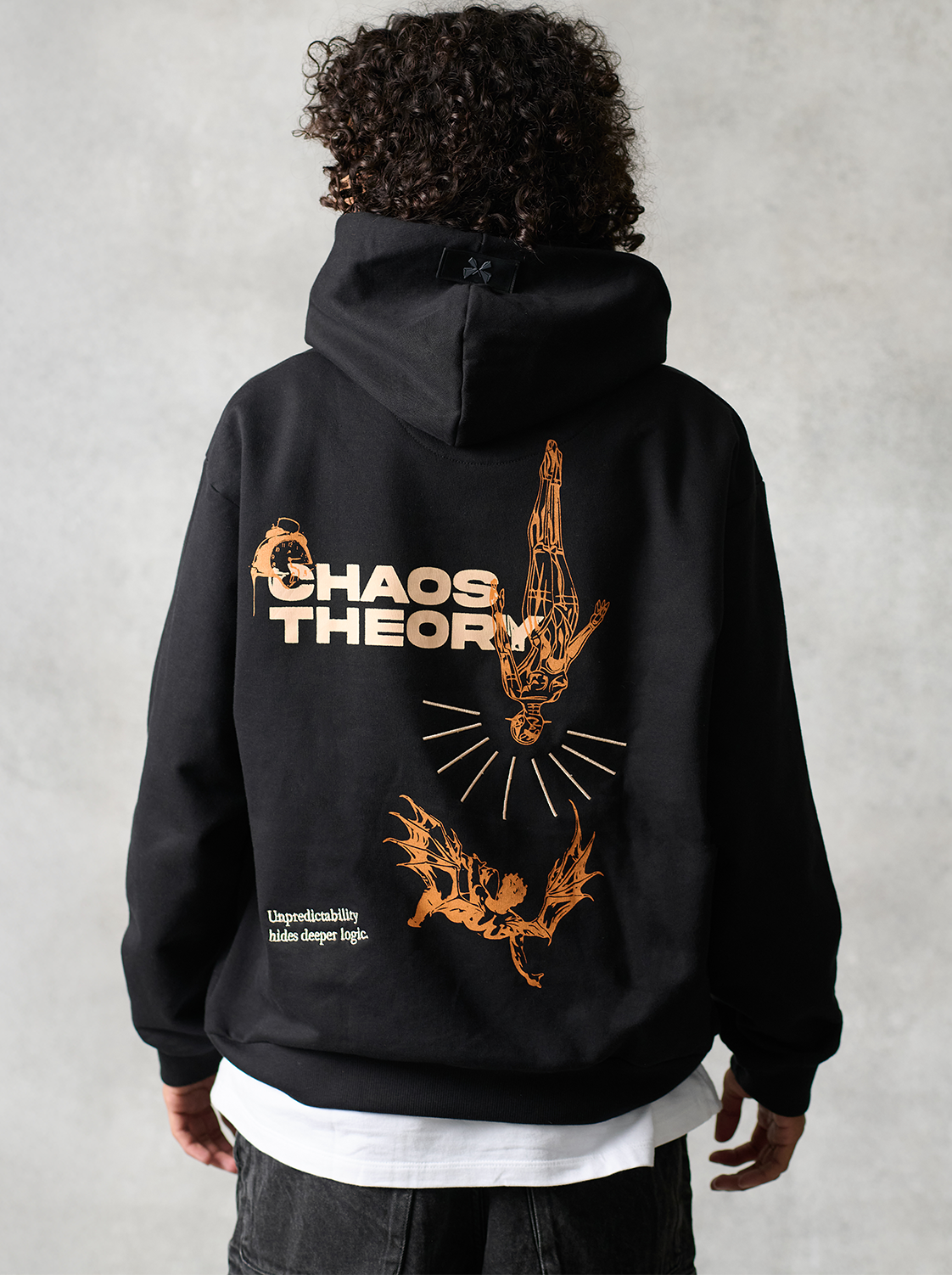 Time Hoodie - Black