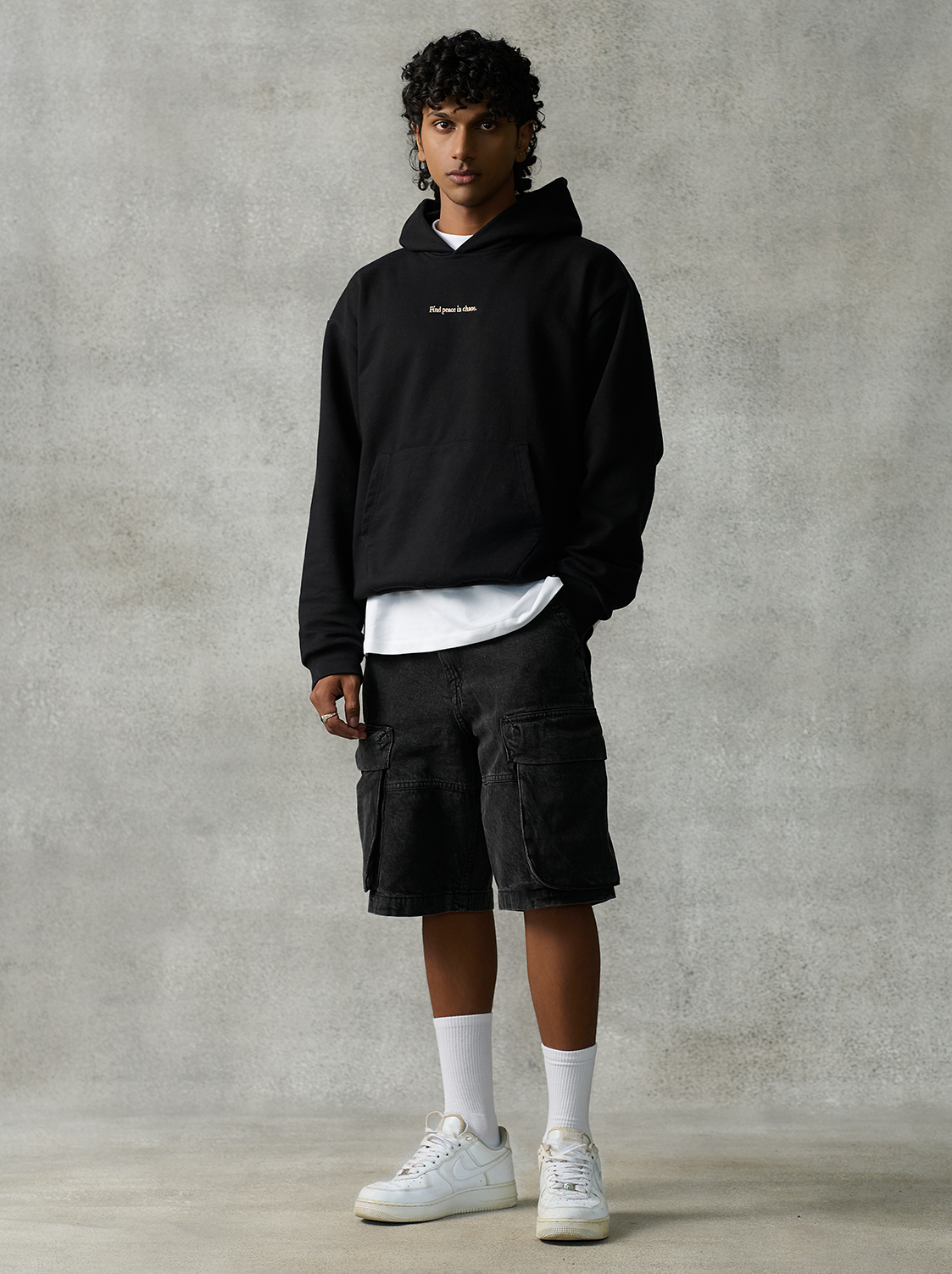 Time Hoodie - Black