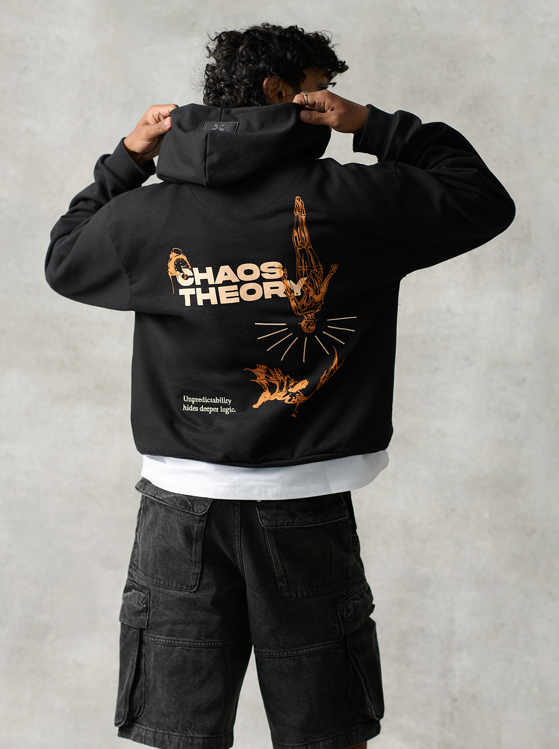 Time Hoodie - Black
