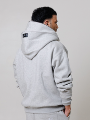 Double Hooded Zipper- Concrete