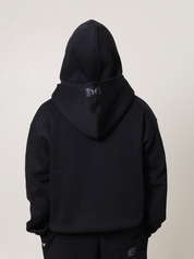 Double Hooded Zipper- Charcoal (F&F Exclusive)