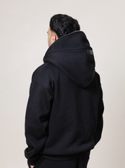 Double Hooded Zipper- Charcoal (F&F Exclusive)