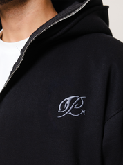 Double Hooded Zipper- Charcoal (F&F Exclusive)