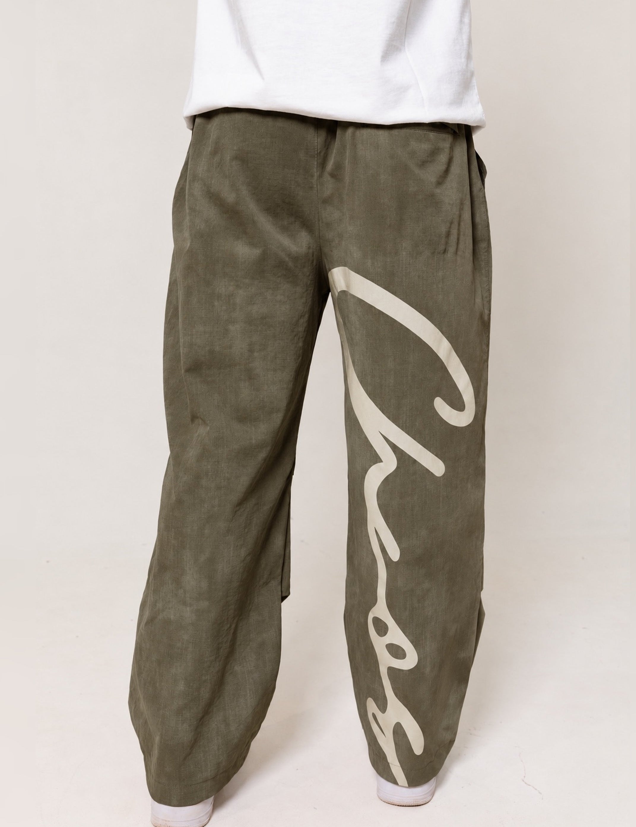 Cloudform Pant — Textured Olive by Peace In Chaos, view 2
