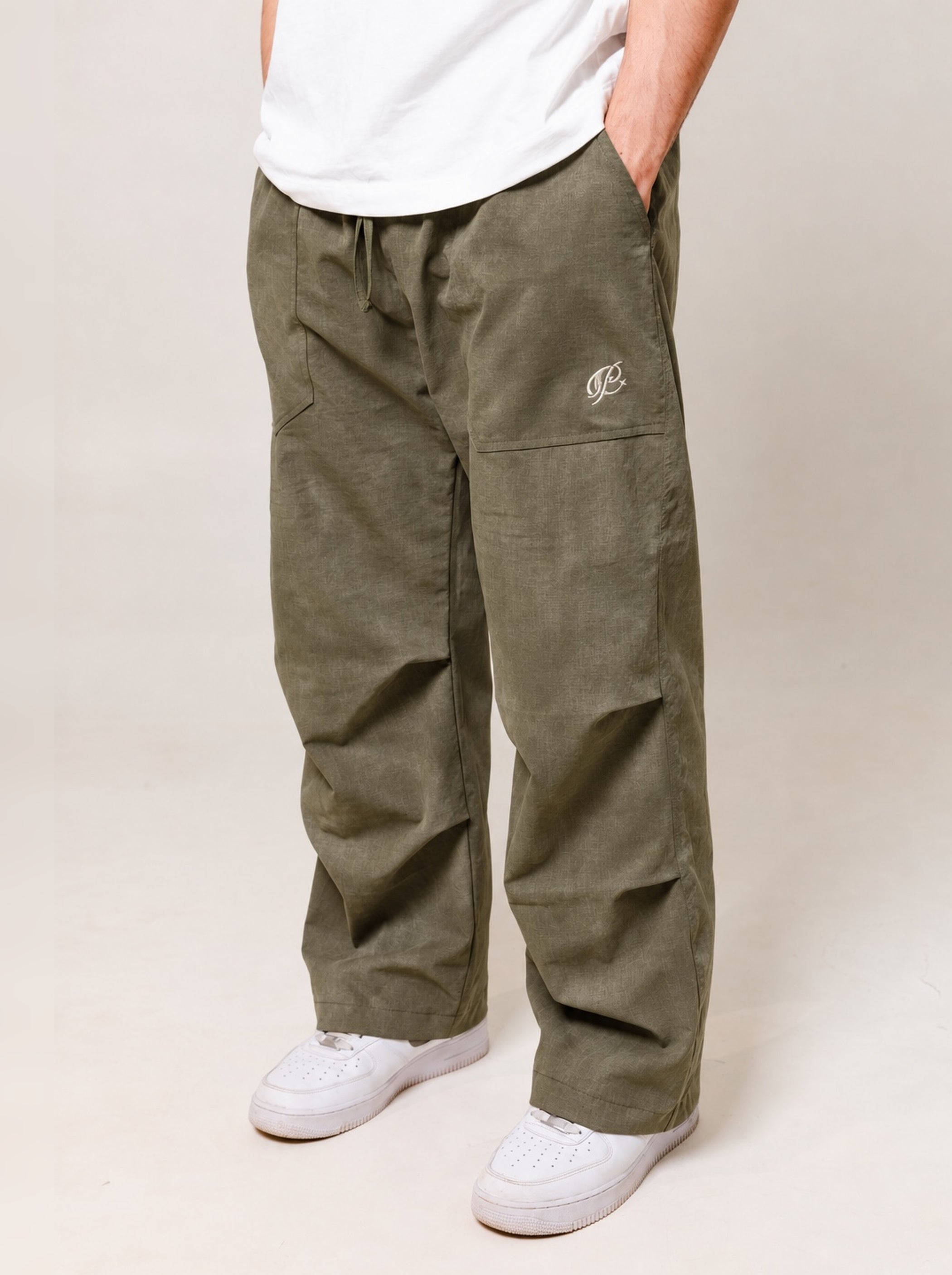 Cloudform Pant — Textured Olive by Peace In Chaos